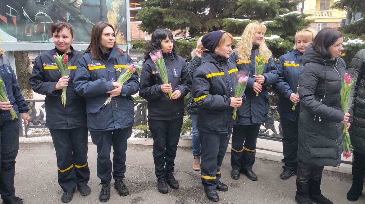 8 Марта этого года украинские женщины встречают в самоотверженной борьбе с российскими оккупантами 2