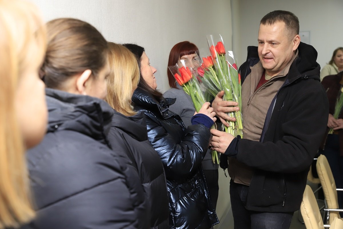 8 Марта этого года украинские женщины встречают в самоотверженной борьбе с российскими оккупантами 5