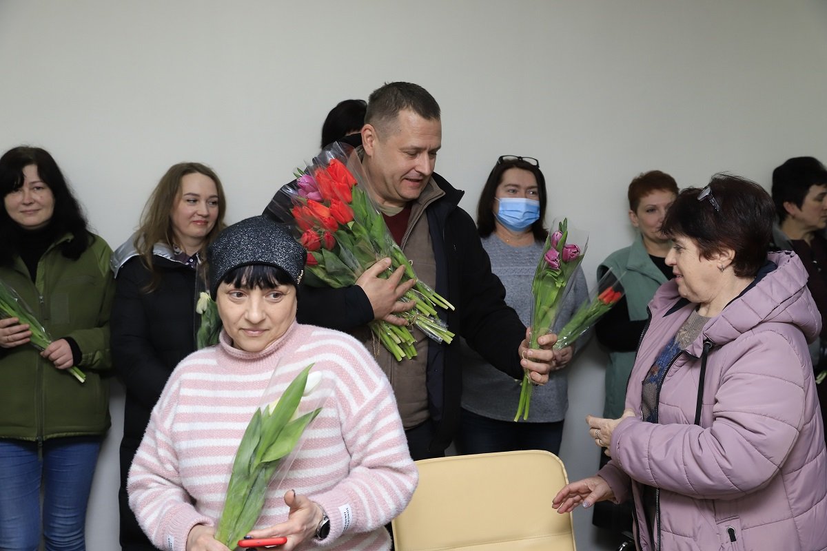 8 Марта этого года украинские женщины встречают в самоотверженной борьбе с российскими оккупантами 6