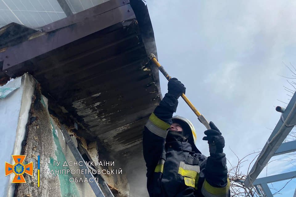 В воскресенье, 13 марта, на улице Постовой случился пожар