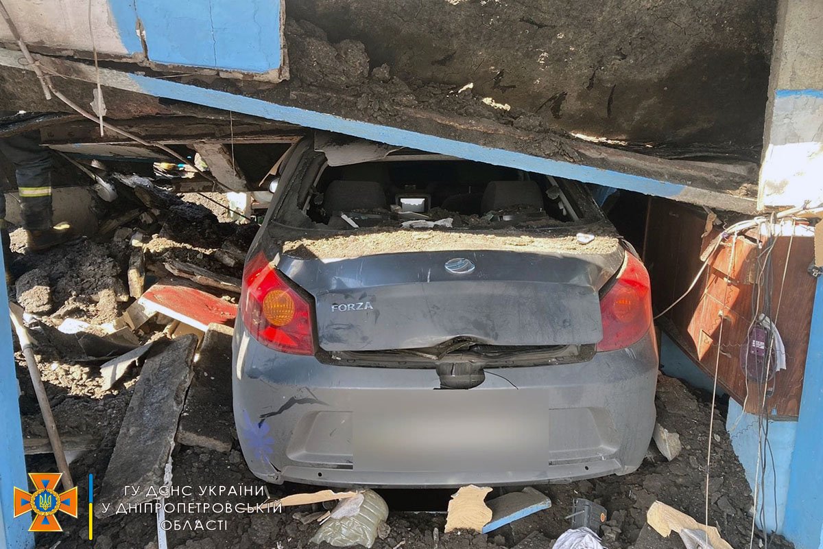 Взрыв газа в гаражном кооперативе