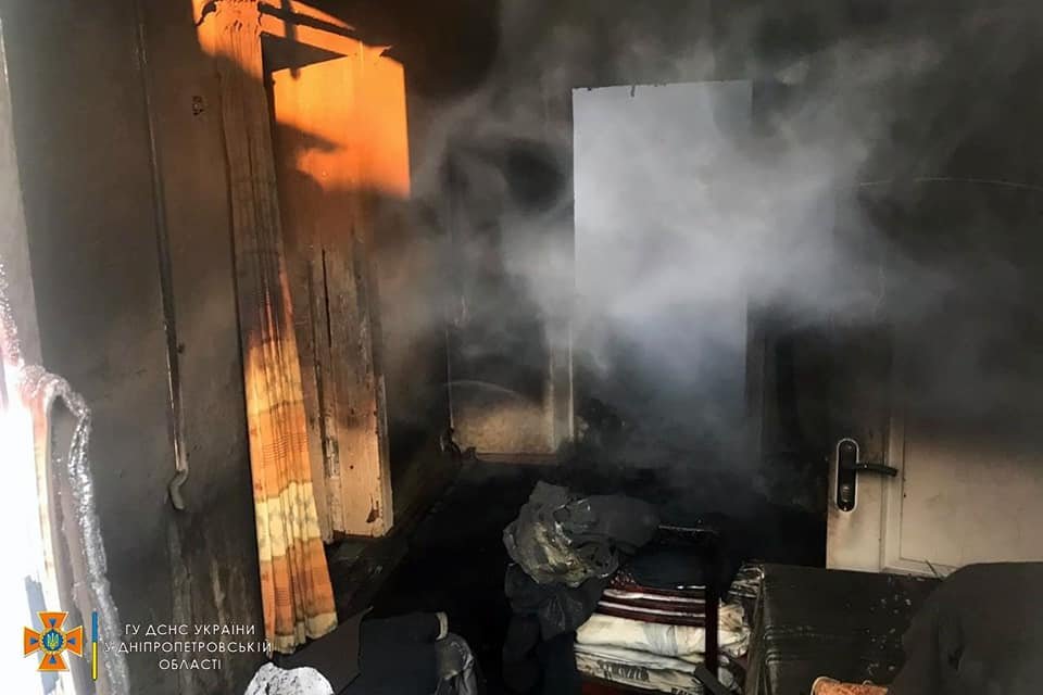 В Днепре на Семена Бардадыма горел дом: погиб мужчина 1