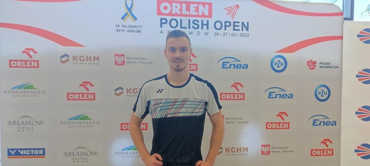 Спортсмен из Днепра завоевал бронзу на турнире по бадминтону в Польше 1