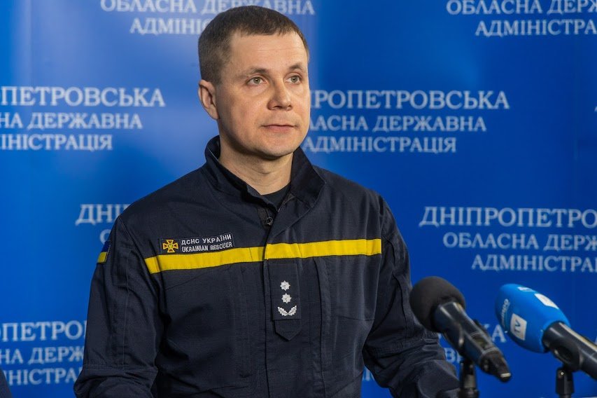 Начальник отдела пожарной безопасности Главного управления ГСЧС Украины в Днепропетровской области Константин Кирпиченко