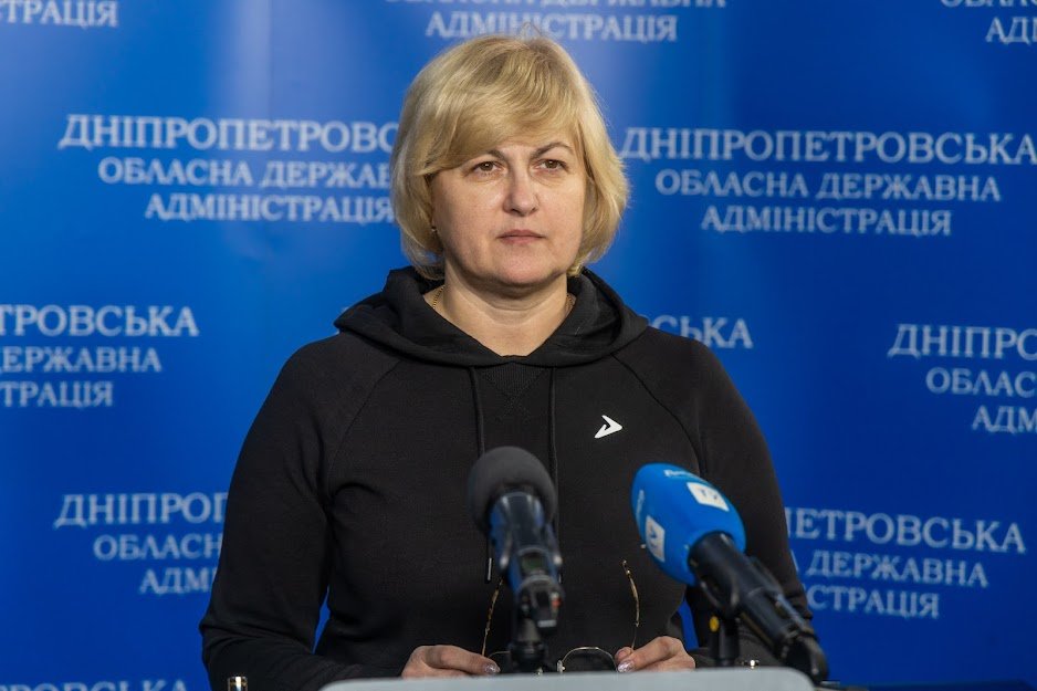 Начальник управления гражданской защиты Днепропетровской ОВА Татьяна Куряченко