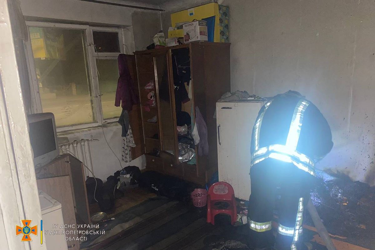 В Кривом Роге горела квартира: погиб мужчина 5