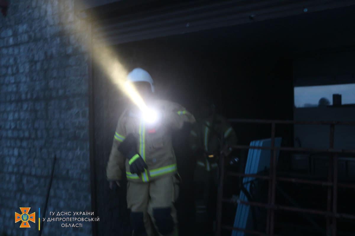 В Днепре на Сичеславской Набережной горело помещение 1