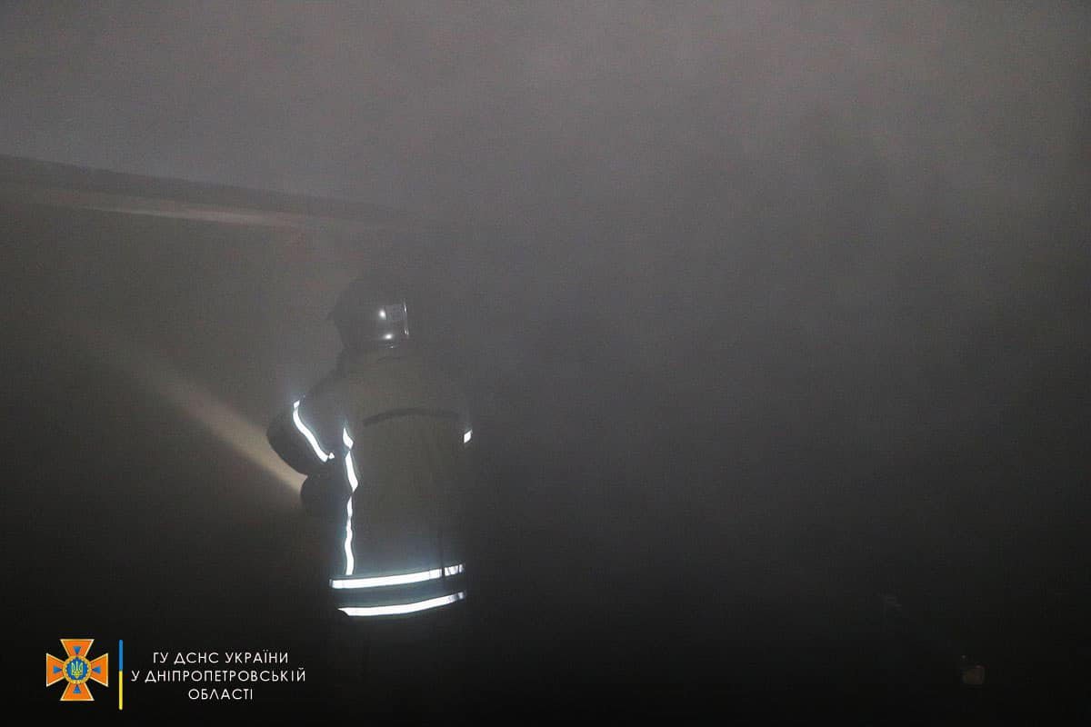 В Днепре на Сичеславской Набережной горело помещение 2