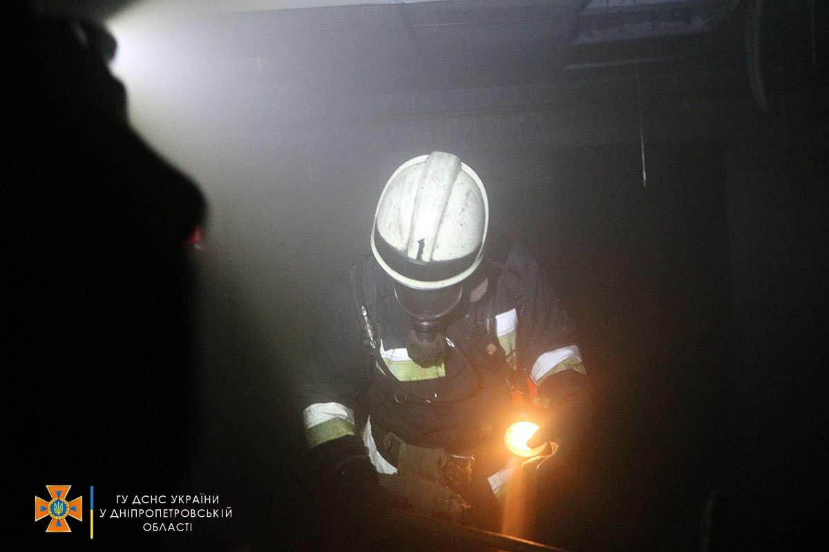 В Днепре на Сичеславской Набережной горело помещение 7