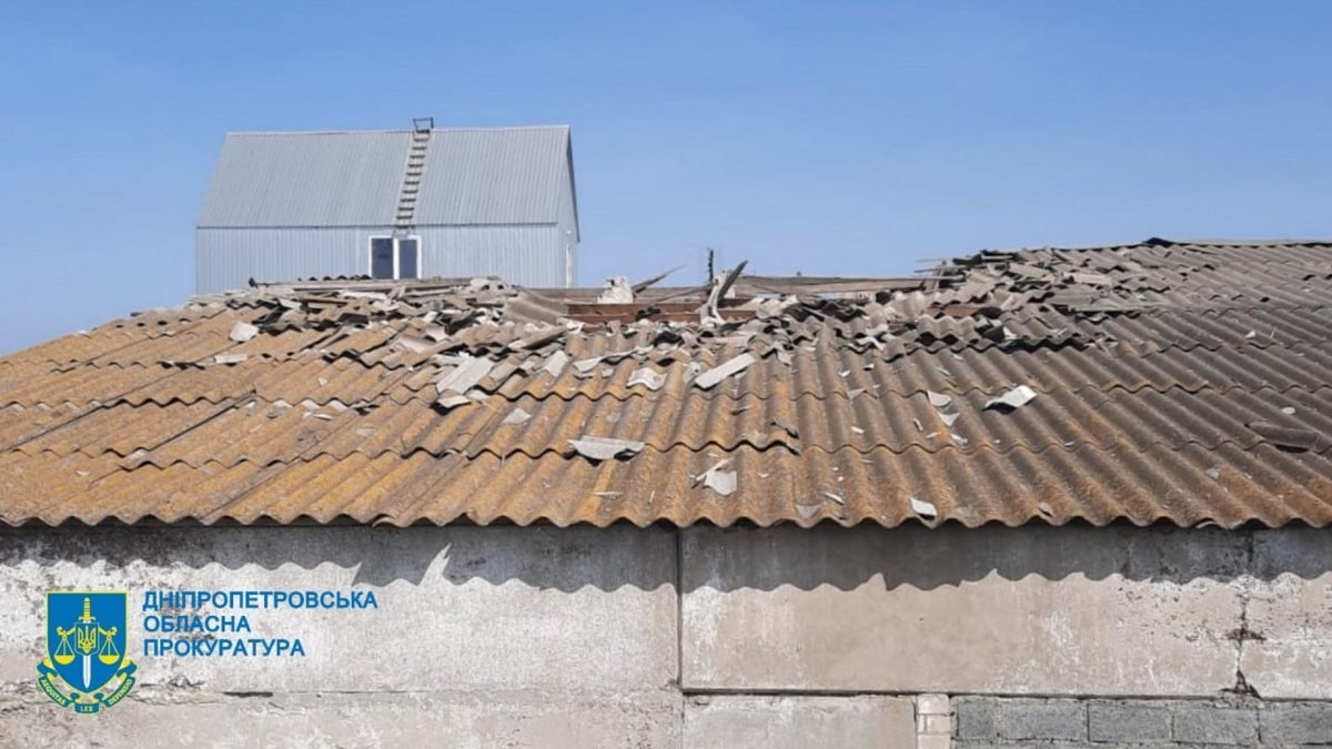 25 апреля враг обстрелял Большую Костромку Криворожского района