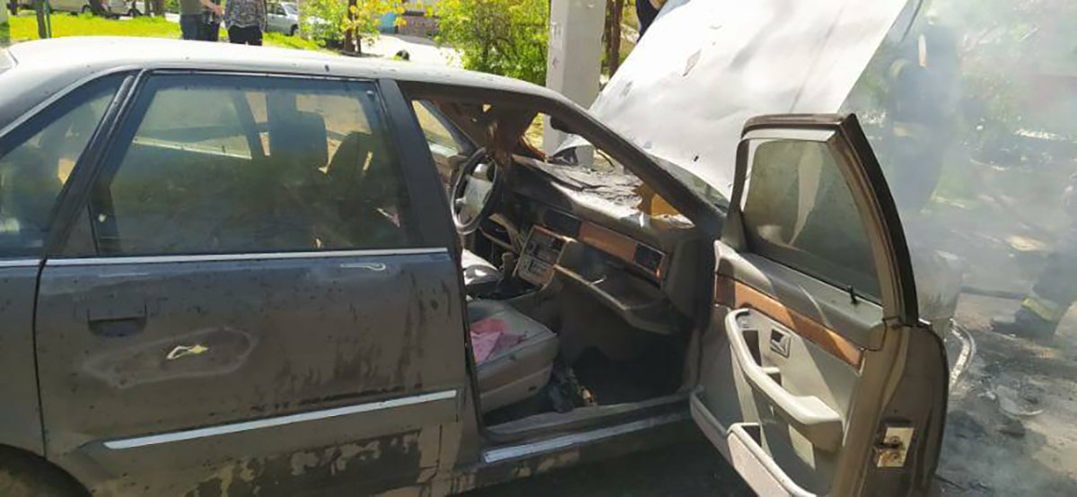 Во вторник, 26 апреля, на проспекте Слобожанском, 62А, случился пожар Во вторник, 26 апреля, на проспекте Слобожанском, 62А, случился пожар