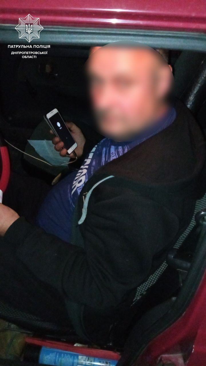В Днепре обнаружили нарушителей комендантского часа, которые ездили пьяными за рулем 1