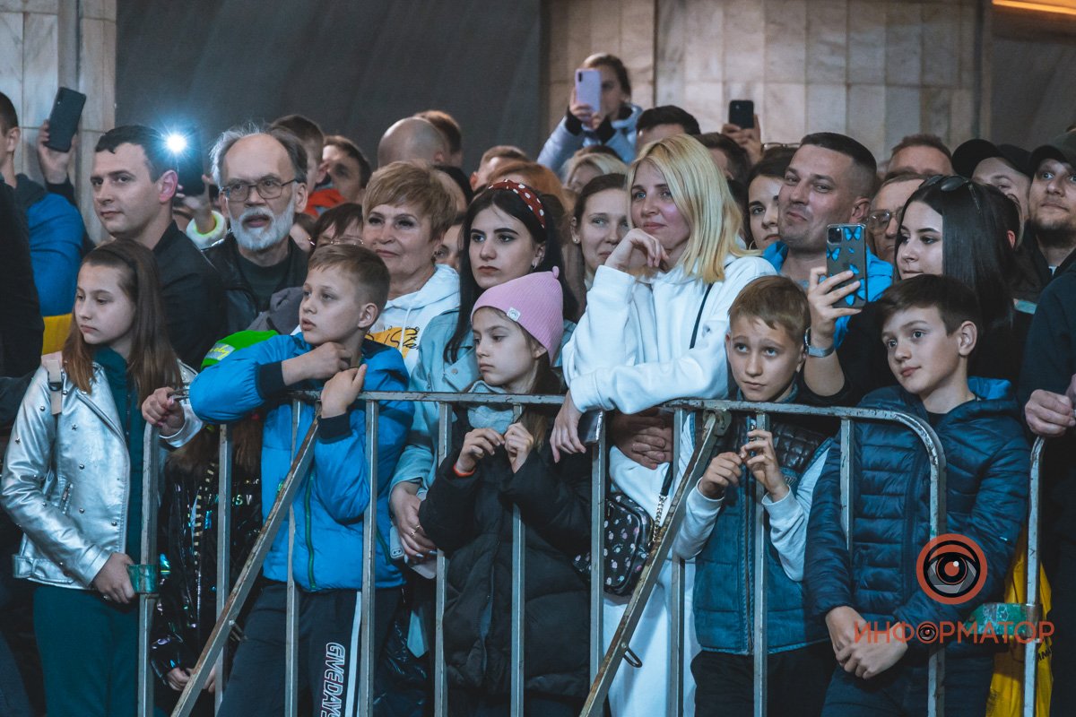 Концерт продлился около двух часов