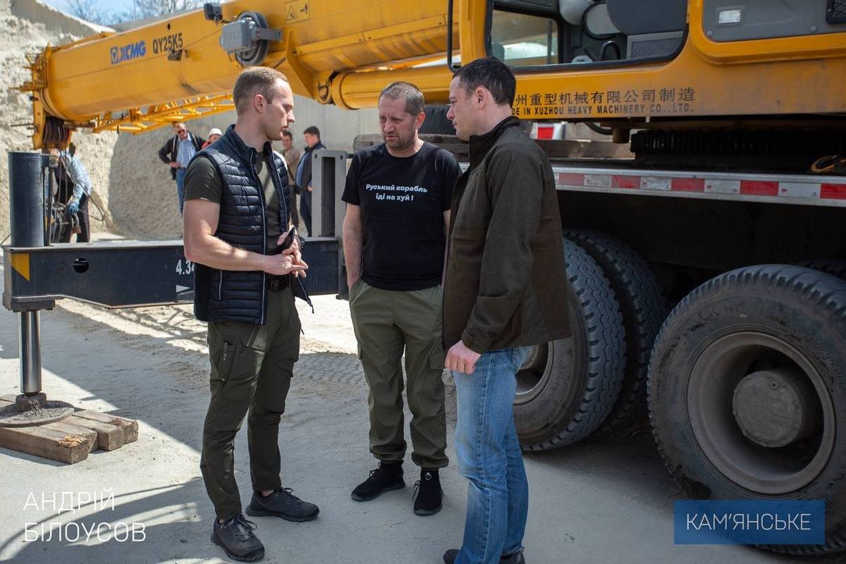 В Каменском создают железобетонные доты для защитников 3