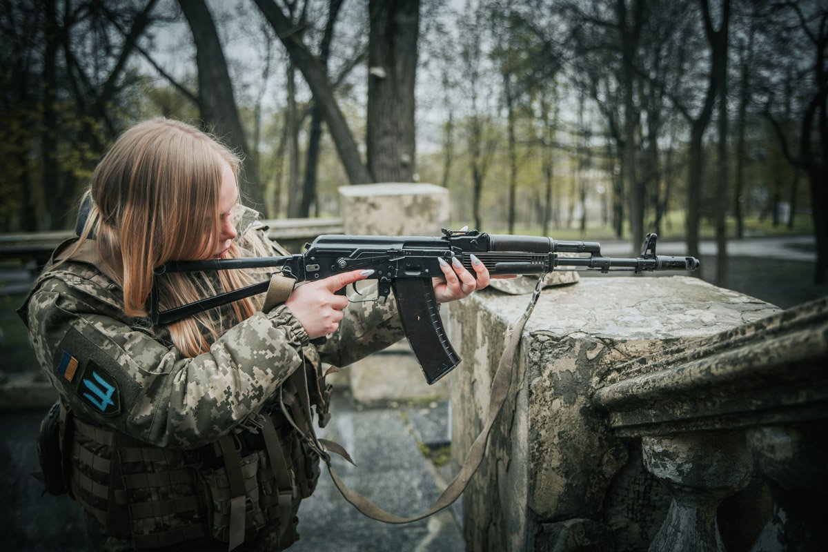 С оружием и без: история девушки, которая стала военным связистом 5