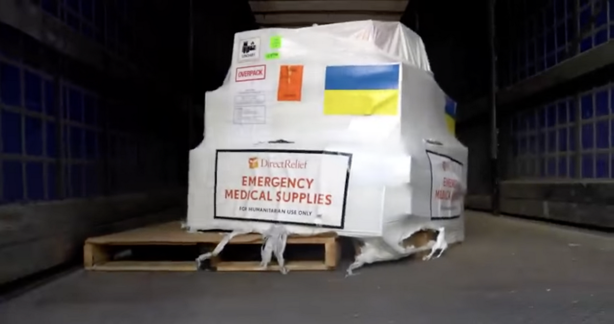 ТАПС-Украина и Координационный штаб волонтеров получили фуру с необходимыми лекарствами из Калифорнии 3