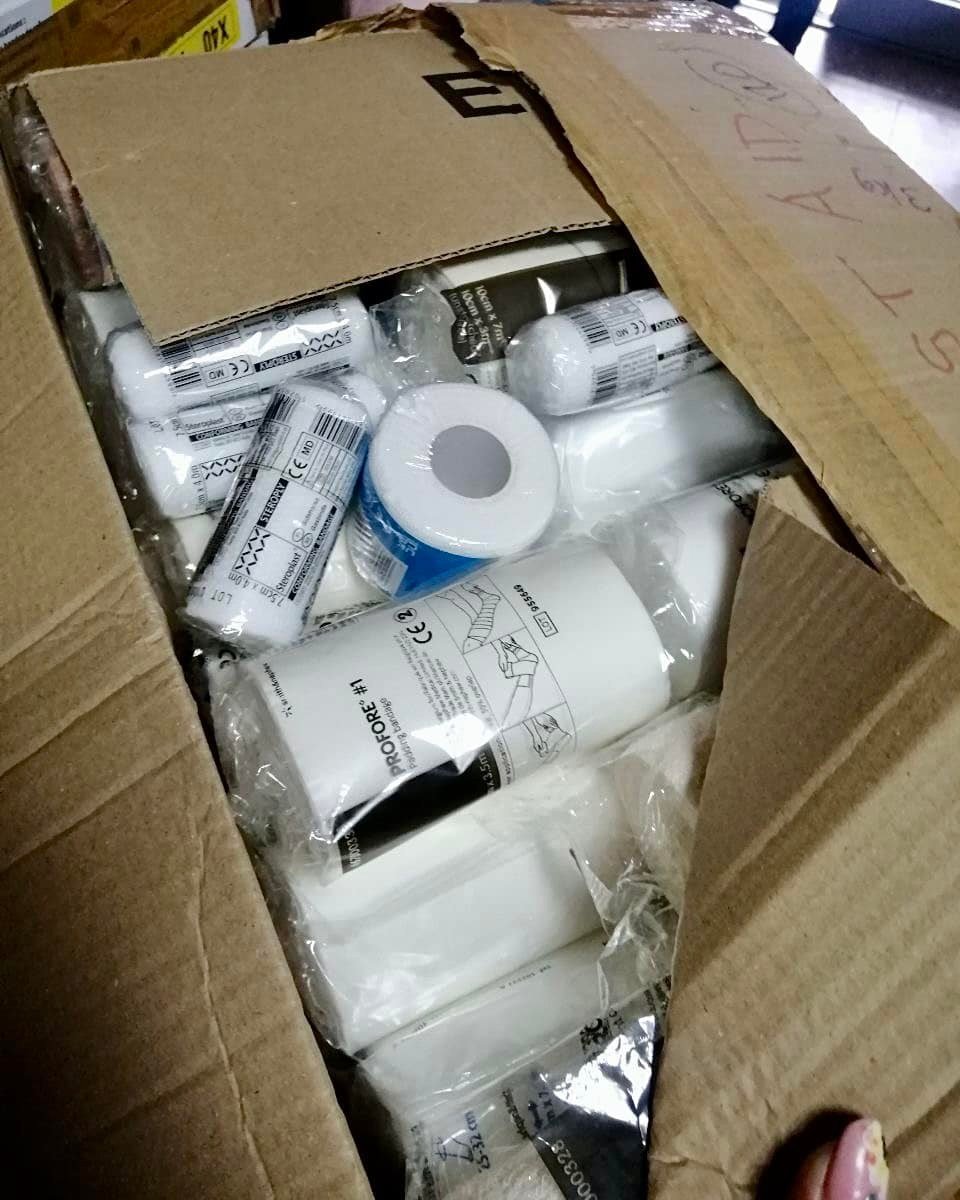 ТАПС-Украина и Координационный штаб волонтеров получили фуру с необходимыми лекарствами из Калифорнии 11