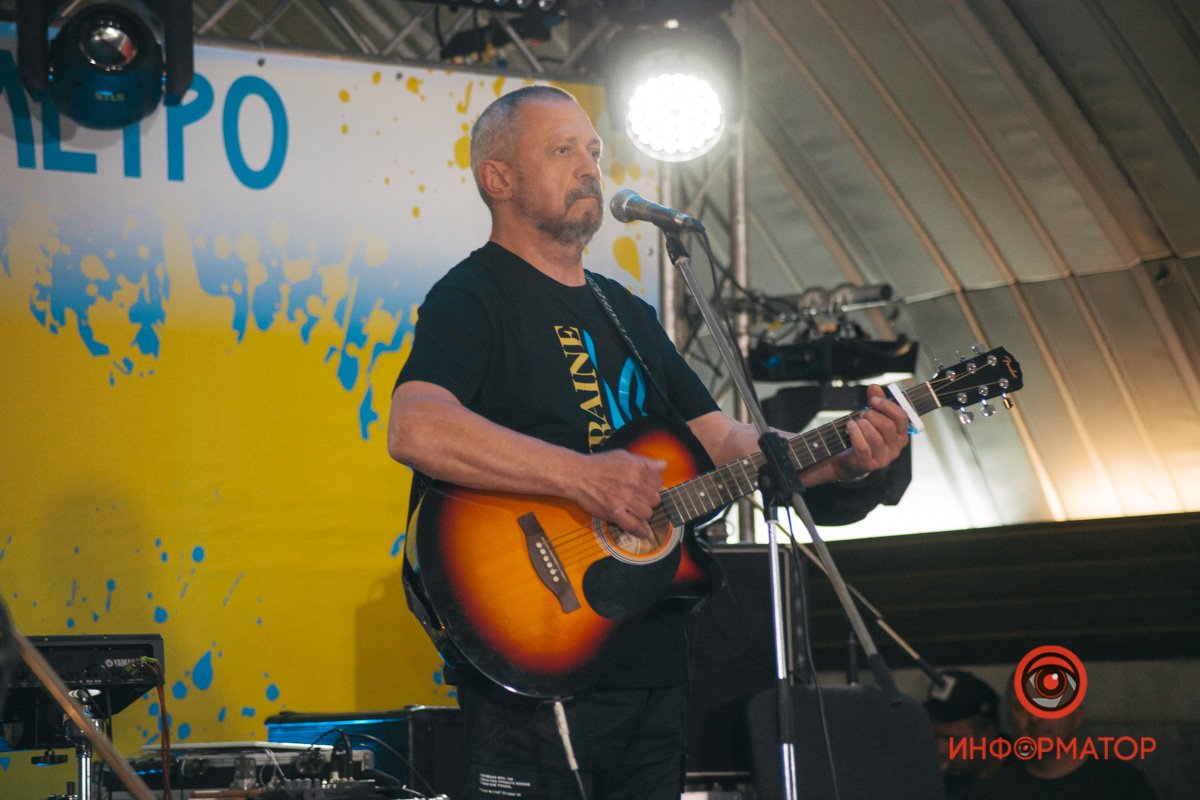 Участник фестиваля «Песни, рожденные в АТО»