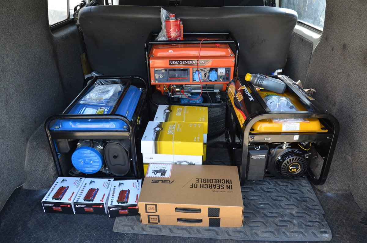 Компания ИНТЕРПАЙП вместе с профсоюзами поддерживает защитников Днепропетровщины 7