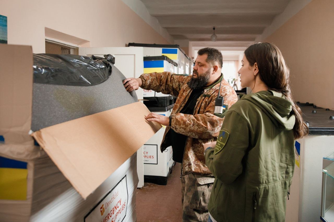 Мобильный военный госпиталь от «Direct Relief» благодаря волонтерам «ТАПС-Украина» и Координационному штабу волонтеров Днепра передали ВСУ 12