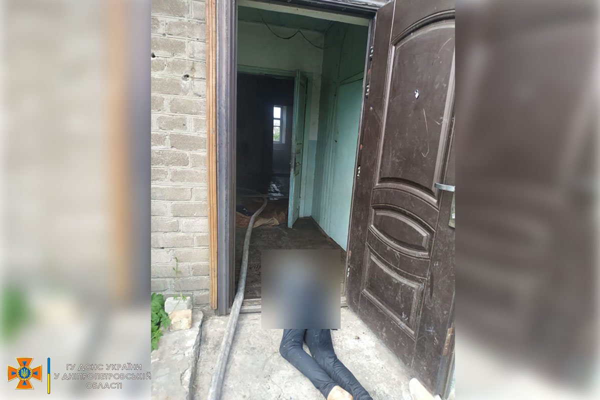 В Днепропетровской области случился пожар в частном доме: погибла женщина 1