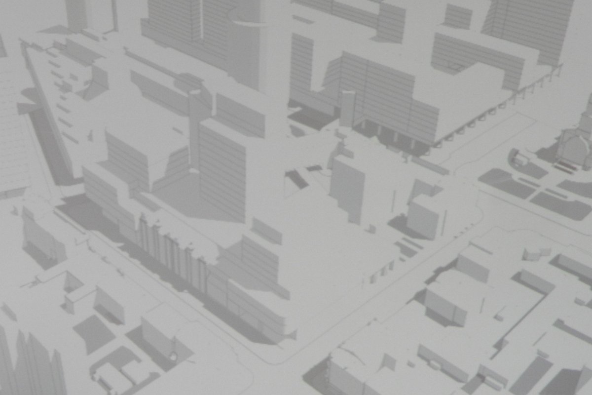 "Новый центр" предлагают вынести, а фасад Дома Померанцева - сделать частью нового МФК "Новый центр" предлагают вынести, а фасад Дома Померанцева - сделать частью нового МФК