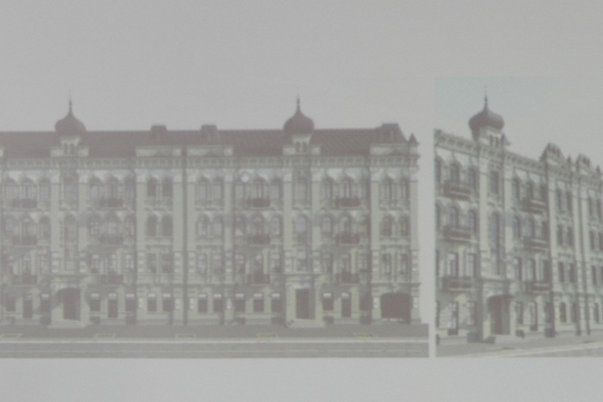 Фасад предлагают восстановить в первоначальном виде Фасад предлагают восстановить в первоначальном виде