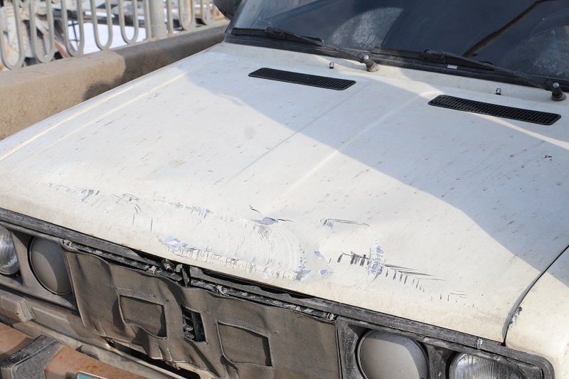 ДТП на Амурском мосту: столкнулись трамвай и ВАЗ 2106 (ФОТО) 3