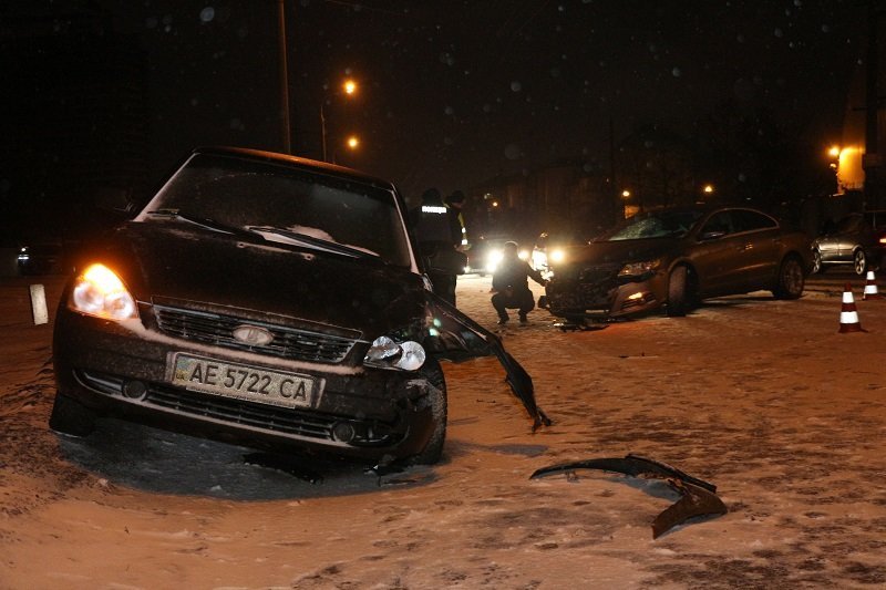 Транспортный коллапс в Днепре: только за час произошло три аварии (ФОТО) 5