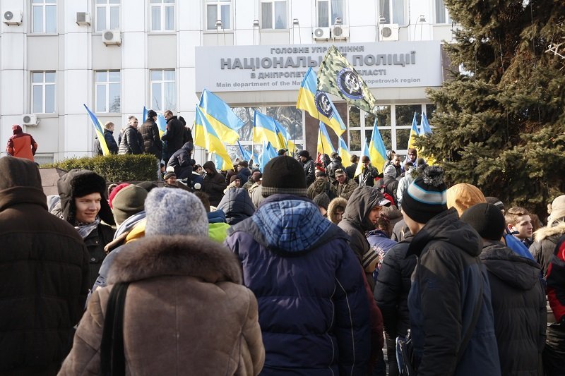 Активисты вышли на митинг с требованием отстранить главу Нацполиции Днепра (ФОТО, ВИДЕО) 2