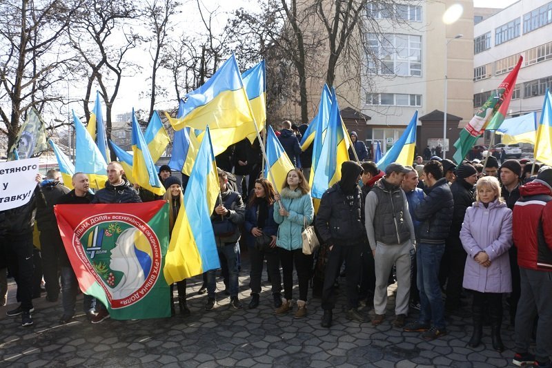 Активисты вышли на митинг с требованием отстранить главу Нацполиции Днепра (ФОТО, ВИДЕО) 7