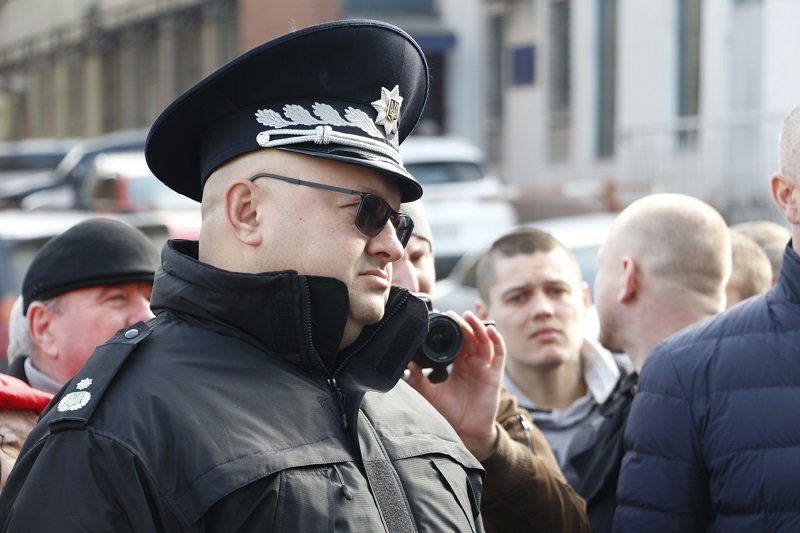 Активисты вышли на митинг с требованием отстранить главу Нацполиции Днепра (ФОТО, ВИДЕО) 12