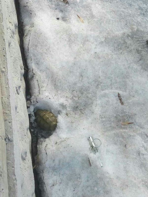 Внезапная находка: в Днепре полицейские приехали на драку, а нашли гранату (ФОТО) 1