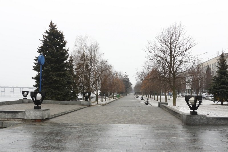 Днепр охватил густой туман (ФОТО) 2