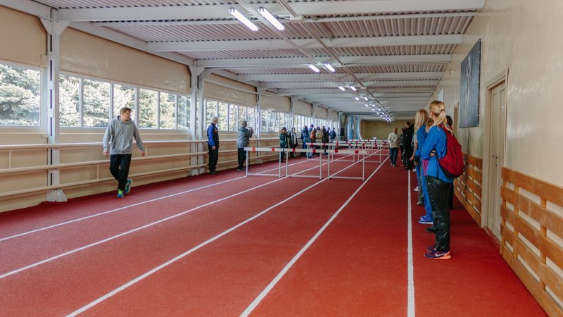 В Днепре Марина Филатова открыла легкоатлетический манеж (ФОТО) 11