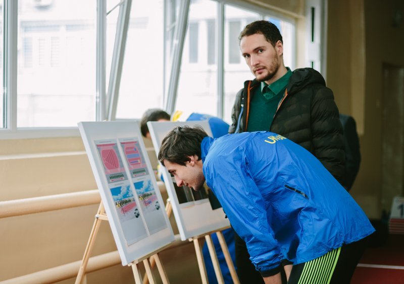 В Днепре Марина Филатова открыла легкоатлетический манеж (ФОТО) 14