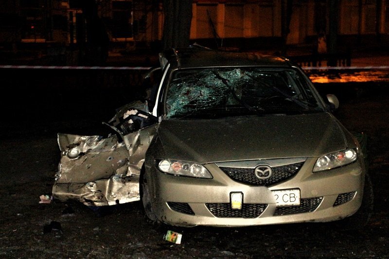 Смертельная авария на проспекте Пушкина: пассажира пронзило оградой (ФОТО, ВИДЕО 18+) 3