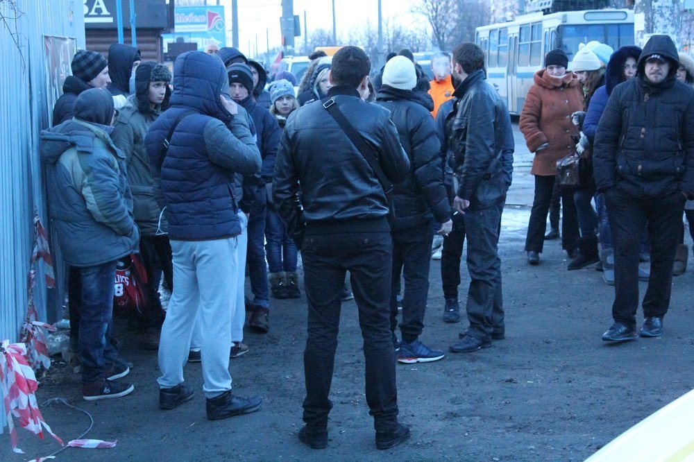 Треш, полиция и люди в масках: что происходило на проспекте Мира (ФОТО, ВИДЕО) 9