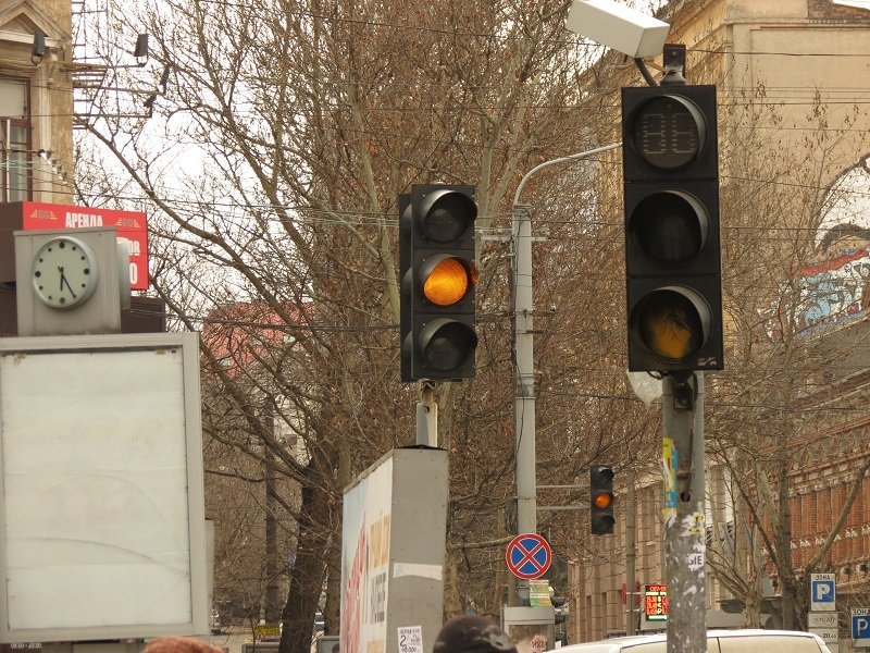 Днепр встречает Президента: в центре не работают светофоры 4