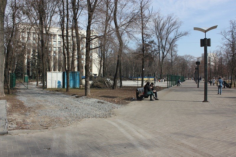 В Днепре реставрируют Аллею героев АТО: как проходят строительные работы 4