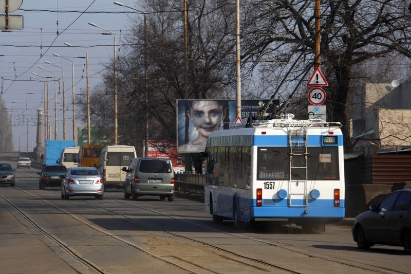 Посмотри, насколько загружен Старый мост из-за ремонта Нового моста 3