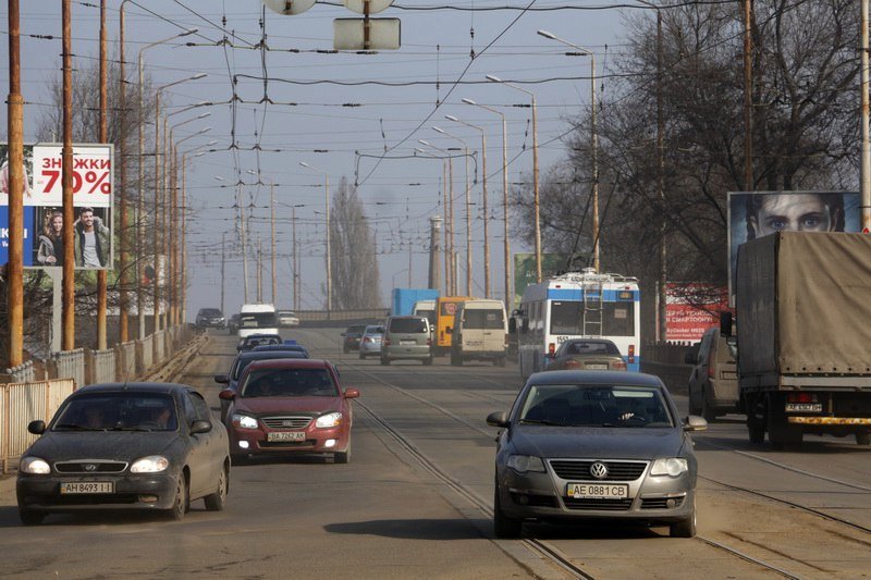 Посмотри, насколько загружен Старый мост из-за ремонта Нового моста 4