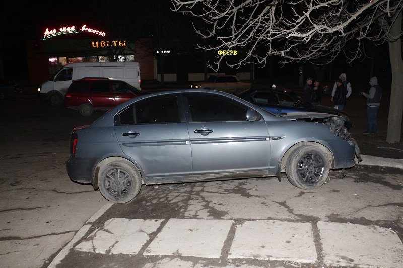 Ночная погоня в Днепре: пьяный водитель Hyundai совершил ДТП и пытался скрыться 1