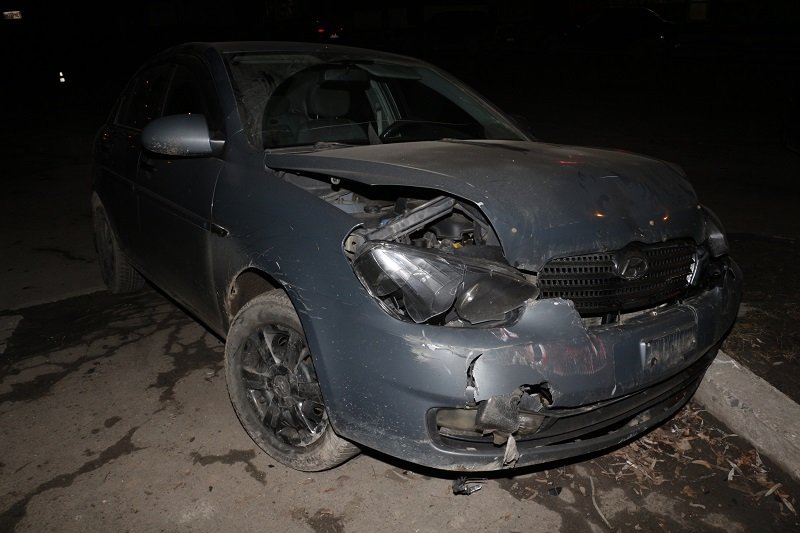 Ночная погоня в Днепре: пьяный водитель Hyundai совершил ДТП и пытался скрыться 2