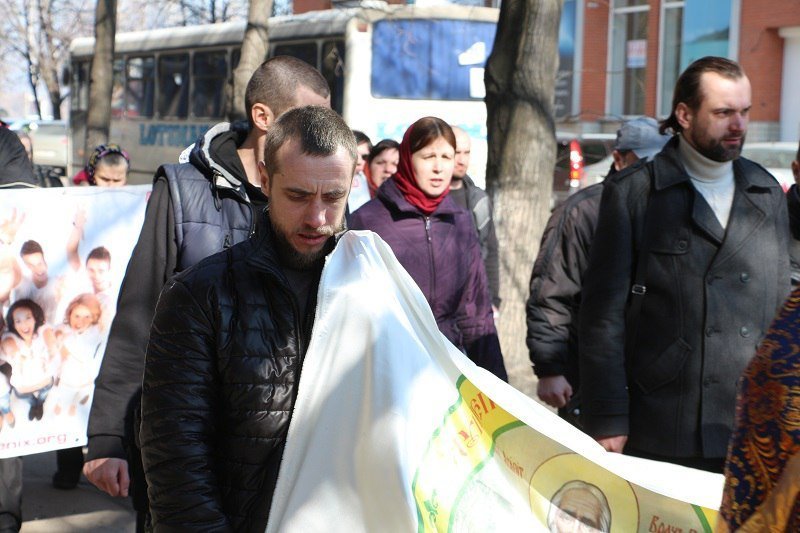 В Днепре прошел Крестный ход за здоровый образ жизни 7