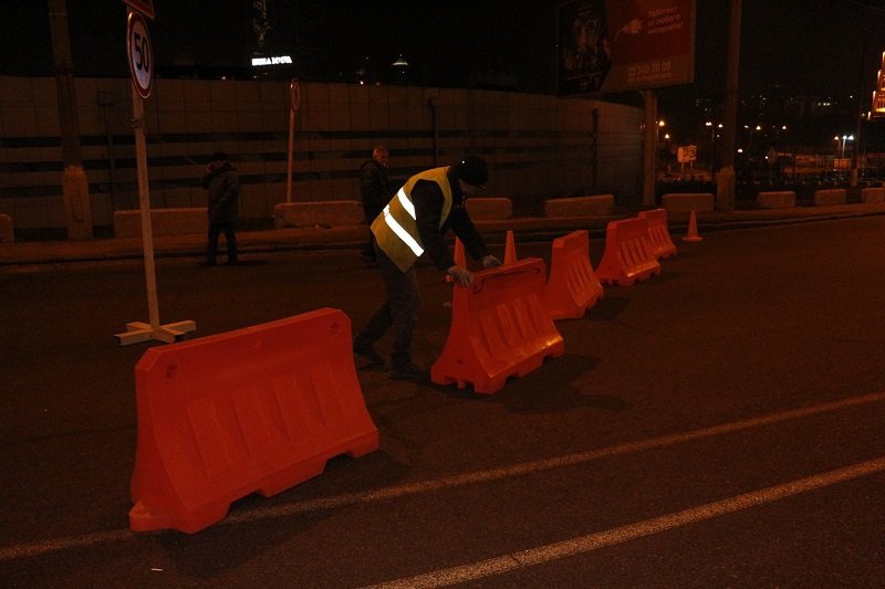 В Днепре снова перекрыли Новый мост 5