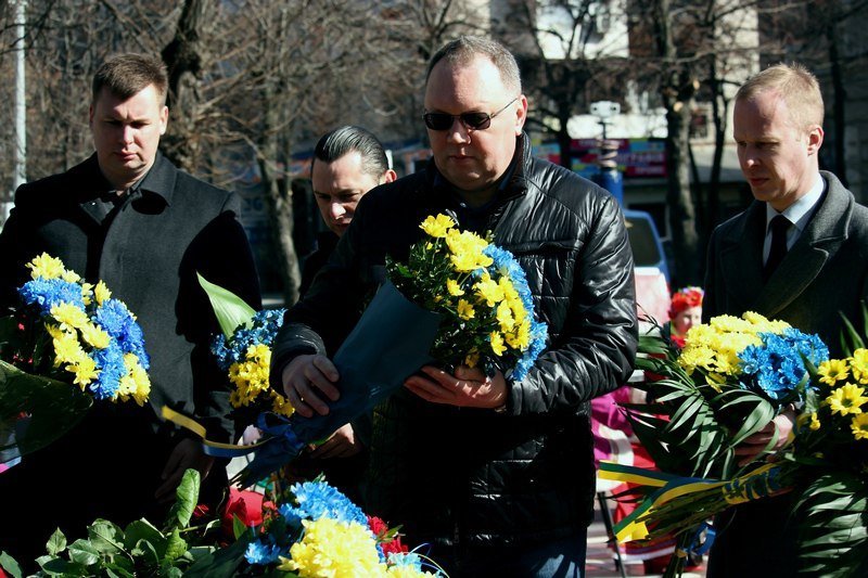 В Днепре отметили годовщину со дня рождения Тараса Шевченко 1