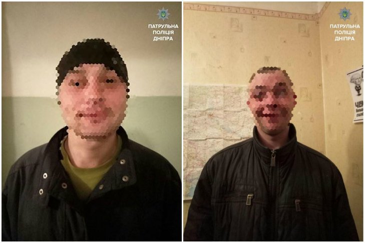Патрульные Днепра задержали воров на месте преступления 1
