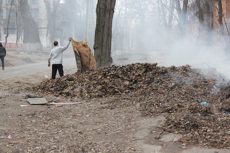 Отравляющий дым, полиция и пожарные: что происходило возле техникума на Мазепы 3