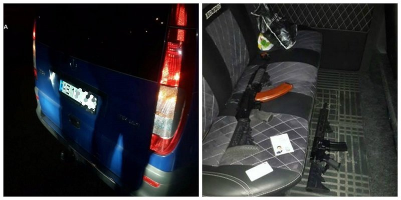 В Днепре задержан водитель Mercedes с огнестрельным оружием в салоне 1